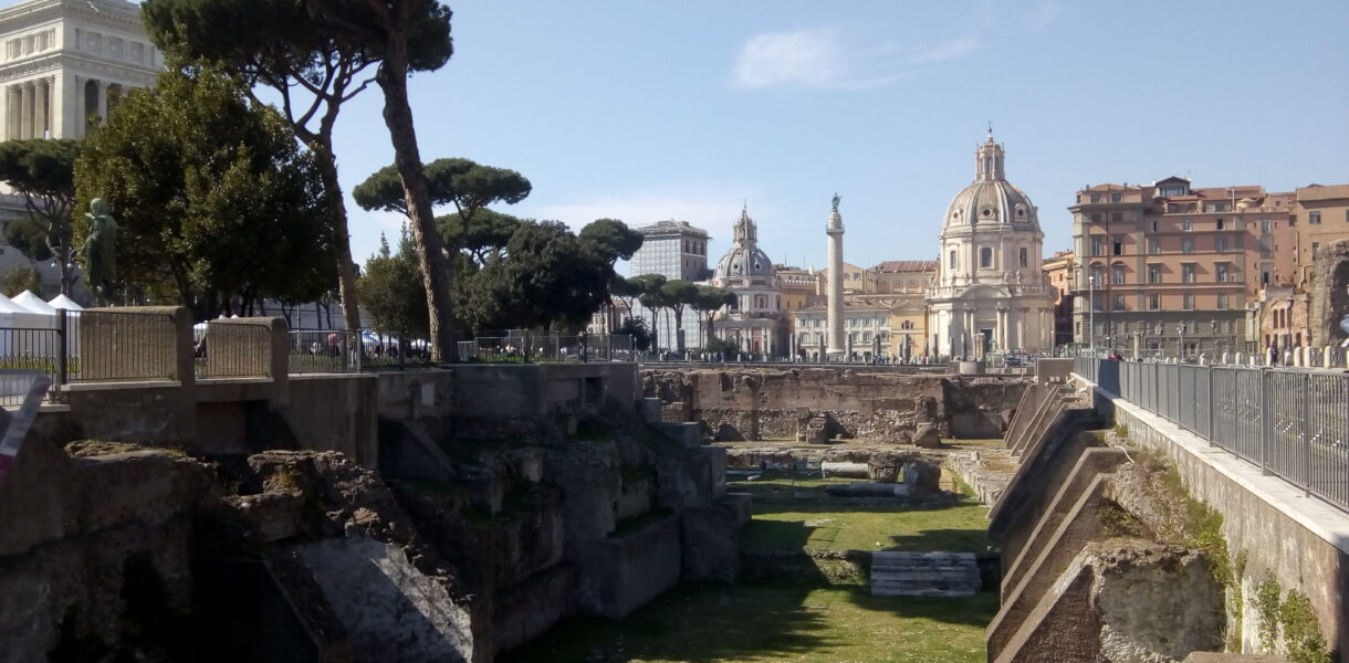 Ein Blick über das Forum Romanum