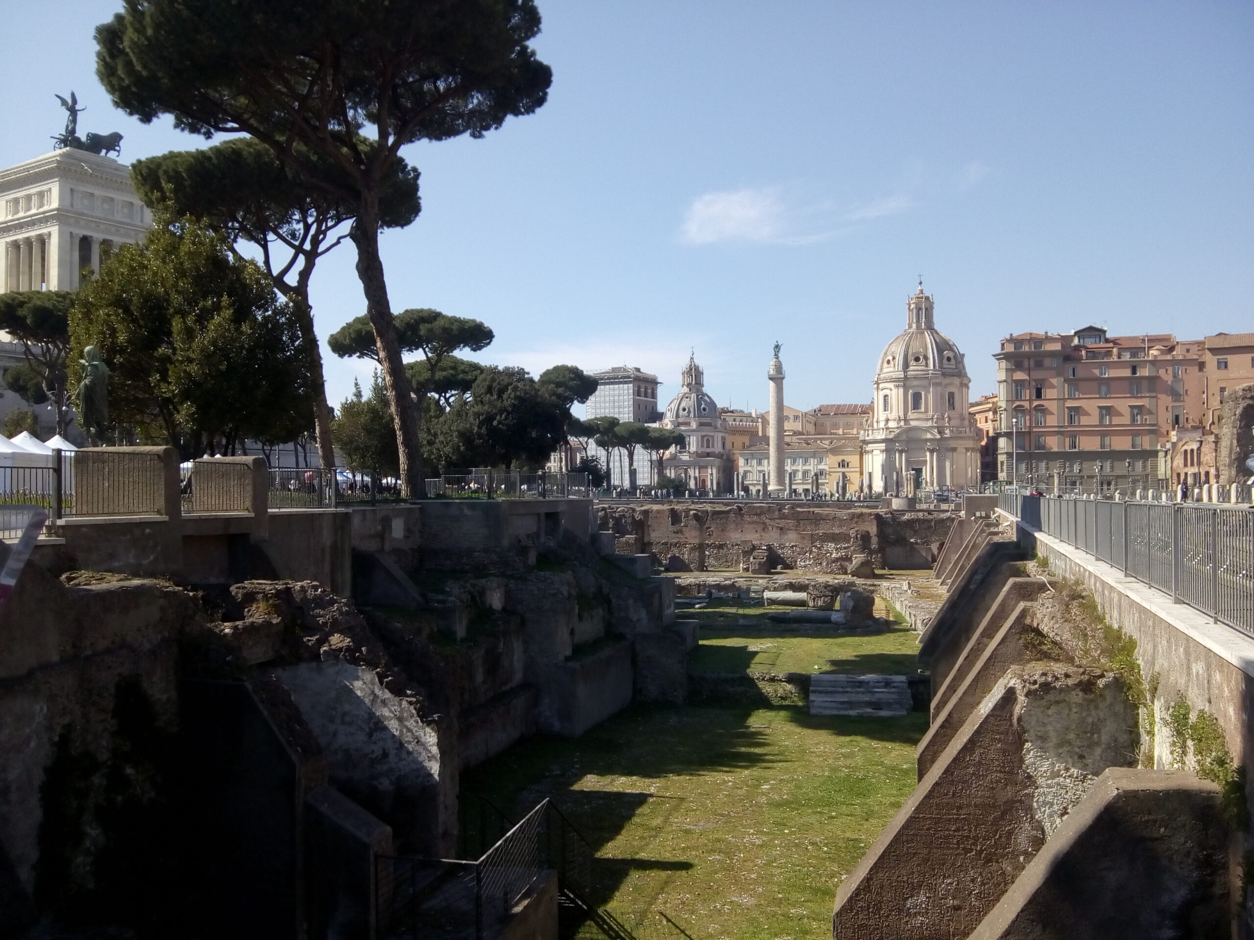 Ein Blick über das Forum Romanum