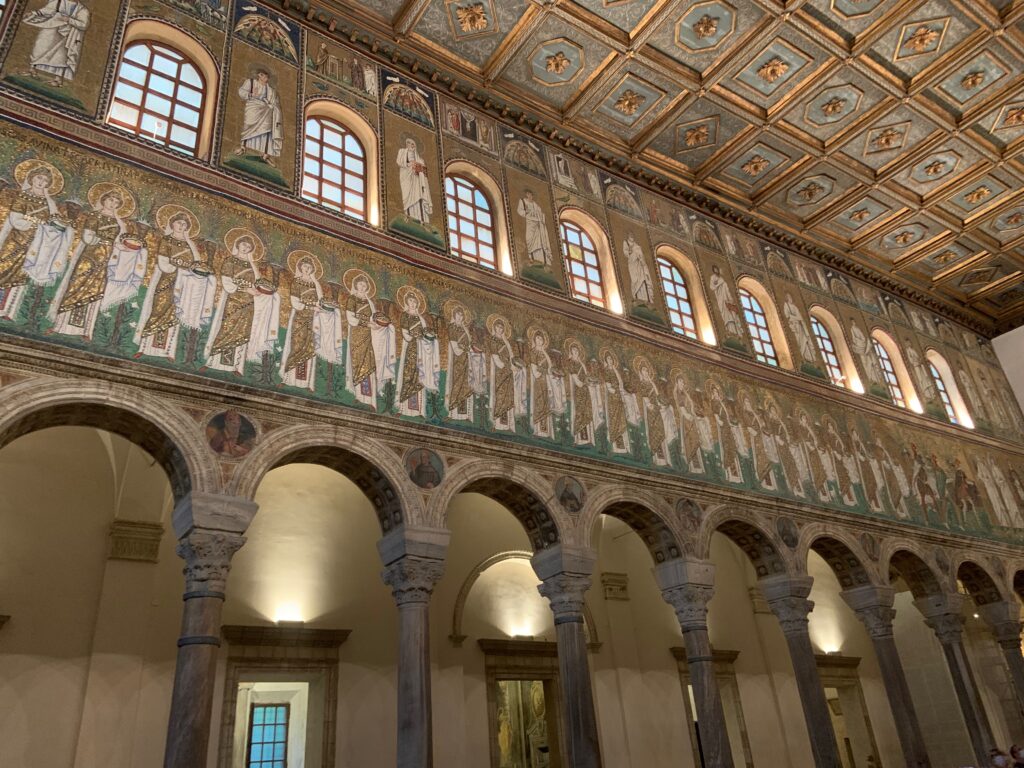 Mosaike in der Basilica San Vitale